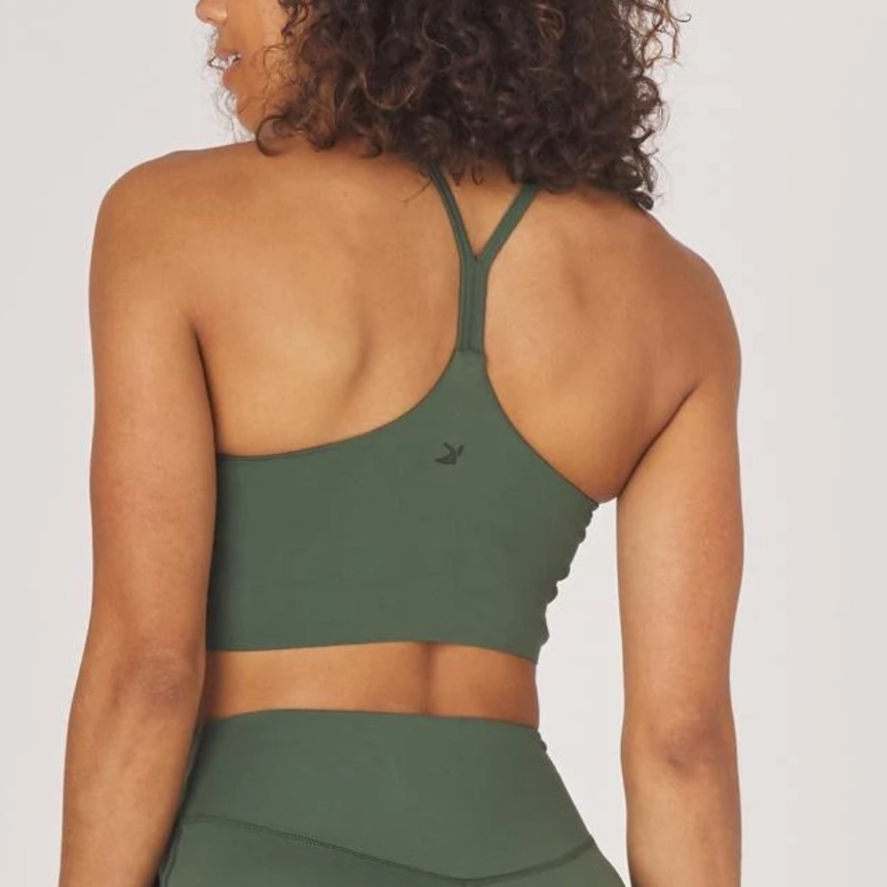 NWT Glyder Pure Bra Olive